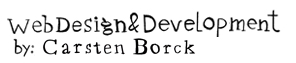 webdesign & developement by Carsten Borck